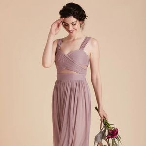 Birdy Grey ELSYE DRESS, MESH MAUVE, L
